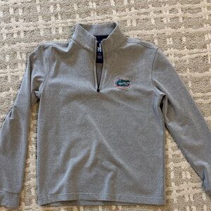 Johnnie-O boys Gray Half-Zip Sweater